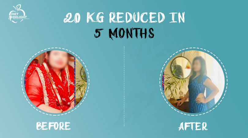 20 kg reduced in 5 months